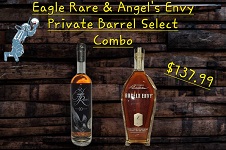 UniversalFWS.com Private Barrel Eagle Rare and Angel's Envy Combo