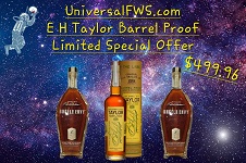 UniversalFWS.com E H Taylor Barrel Proof Straight Kentucky Bourbon Whiskey Limited Special Offer