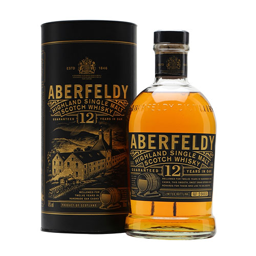 Dewars Aberfeldy 12Yr Scotch Whisky | 750ml | Blended Scotch Whiskey