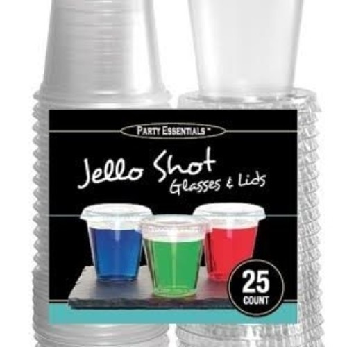 54 Ohio State Buckeyes NCAA 3 oz Mini Plastic Cups Jello Shots Glass 3  Sleeve