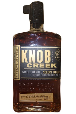 Knob Creek Private Barrel Select Single Barrel Reserve 120 Proof Kentucky Straight Bourbon Whiskey