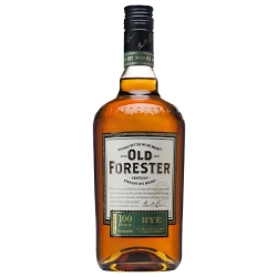 Old Forester 100 Proof Straight Rye Bourbon American Whiskey