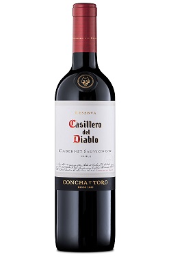 Concha Y Toro Casillero Del Diablo Reserva 2022 Cabernet Sauvignon Wine