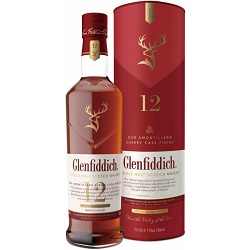 Glenfiddich 12Yr Amontillado Sherry Cask Finished Single Malt Scotch