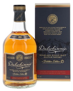Dalwhinnie The Distillers Edition Highland Single Malt Scotch Whisky Double Matured in Oloroso Seasoned American Oak Casks