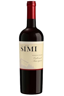 Simi Sonoma County 2021 Cabernet Sauvignon Wine
