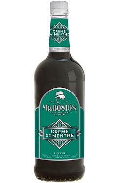 Mr Boston Creme De Menthe Green Liqueur Liter
