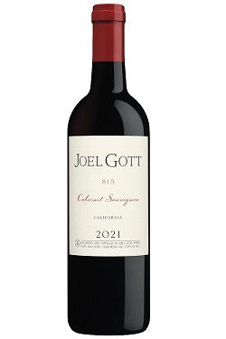 Joel Gott 815 2021 Cabernet Sauvignon Wine