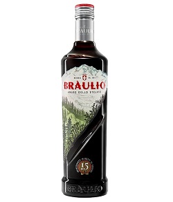 Braulio  Amaro Alpino Bitter Liqueur  1 Liter