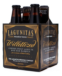 Lagunitas Willettized Coffee Stout Aged In Rye Oak Barrels 4 pack