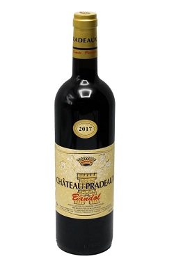 Chateau Pradeaux 2017 Bandol Rouge Wine