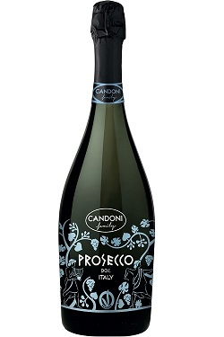 Candoni Prosecco Extra Dry Brut Sparkling Wine