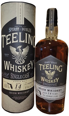 Teeling 14Yr Single Malt Single Cask PX Sherry Cask Irish Whiskey