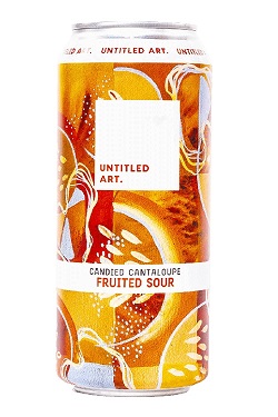 Untitled Art Candied Cantaloupe Fruited Sour 4pk