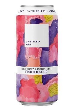 Untitled Art Raspberry Passionfruit Fruited Sour 4pk