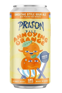 Prison Pals Annoying Orange Smoothie Style Sour Ale 4pk