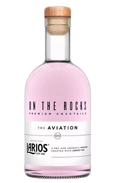 On The Rocks The Aviation Crafted with Larios Gin RTD Cocktail
