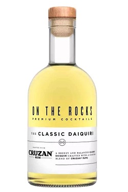 On The Rocks The Classic Daiquiri Crafted with Cruzan Rum RTD Cocktail