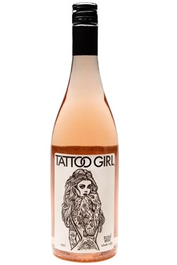 Tattoo Girl 2021 Columbia Valley Rose Wine