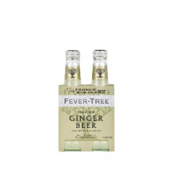 Fever Tree Naturally Light Ginger Beer Mixer 4 Pack
