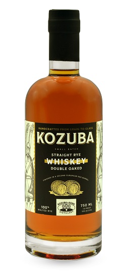 Kozuba Small Batch Straight Rye Whiskey - Double Oaked