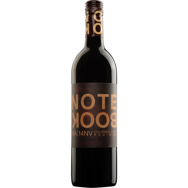 J Bookwalter Notebook Red 14NV 750ml