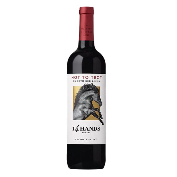 14 Hands Hot To Trot 2021 Smooth Red Blend 750ml
