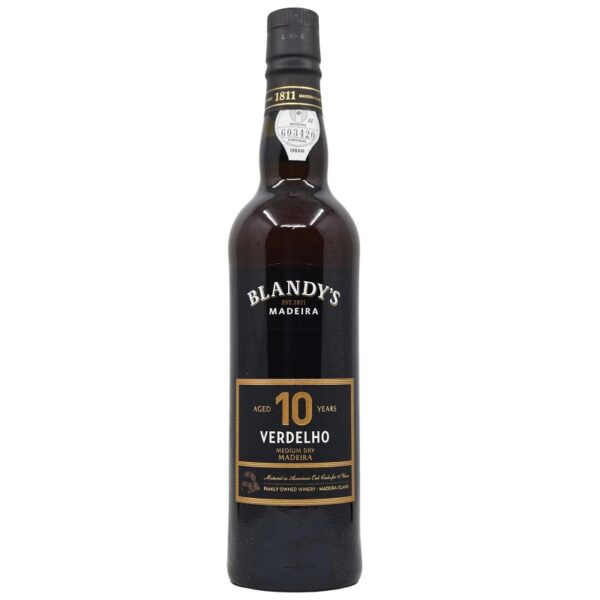 Blandys 10Yr Verdelho Medium Dry Madeira 500ml