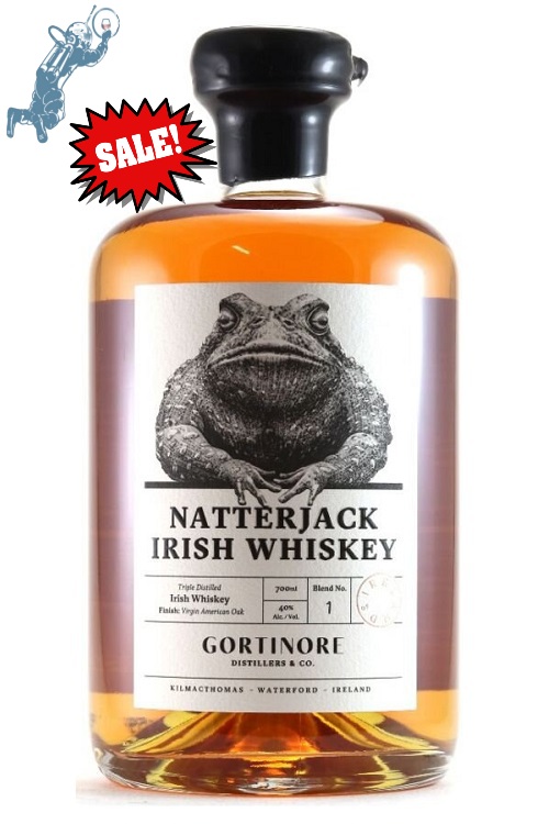 Natterjack Irish Whiskey 750ml