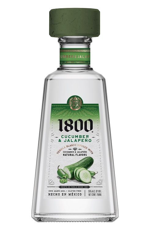 1800 Cucumber and Jalapeno Tequila 750ml
