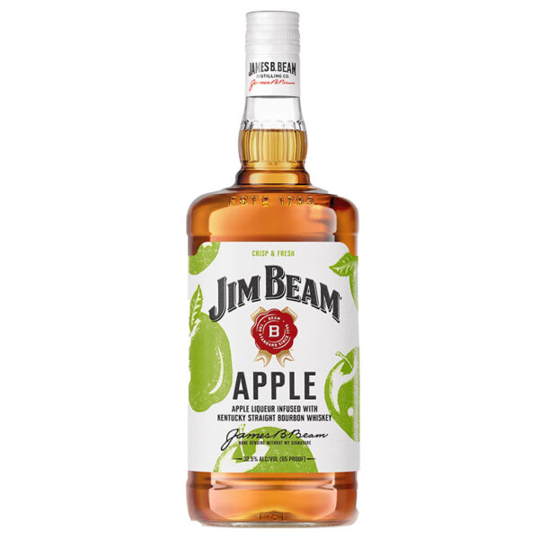 Jim Beam Apple Kentucky Straight Bourbon Whiskey 1.75L