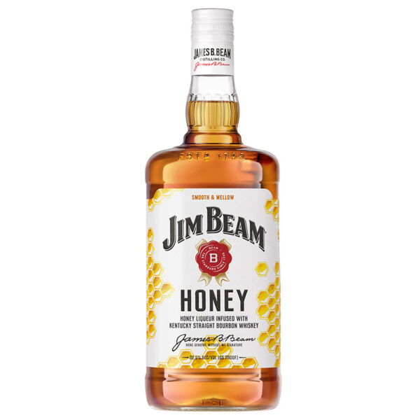 Jim Beam Honey Kentucky Straight Bourbon Whiskey 1.75L