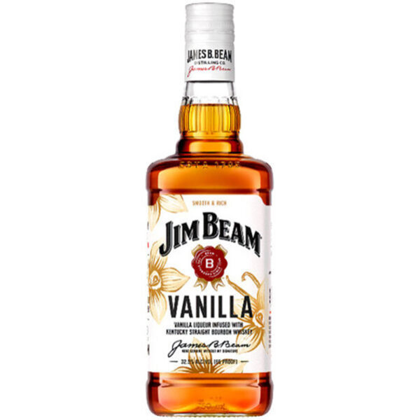 Jim Beam Vanilla Kentucky Straight Bourbon Whiskey 750ml