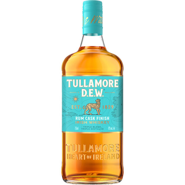 Tullamore Dew X Caribbean Rum Cask Finish Irish Whiskey 750ml