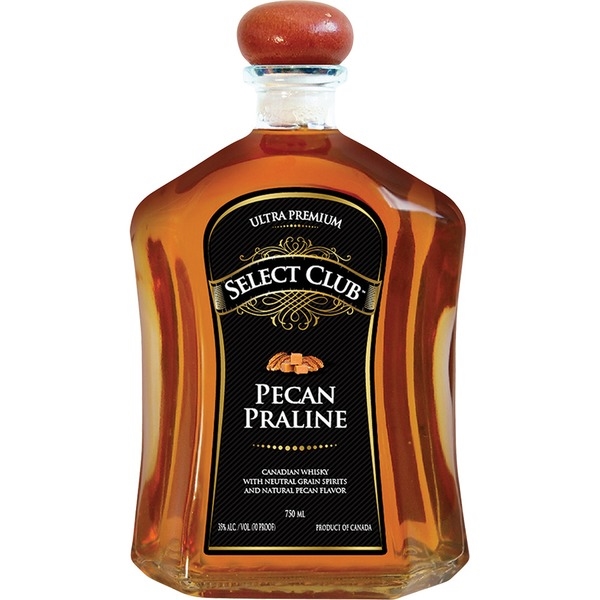 Ultra Premium Select Club Pecan Praline Canadian Whiskey 750ml