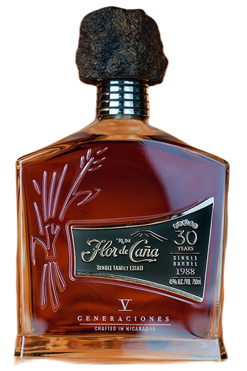 Flor De Cana 30Yr V Generaciones Single Family Estate Rum 750ml