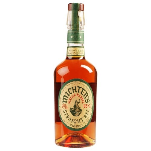 Michters Single Barrel Straight Rye American Whiskey 750ml
