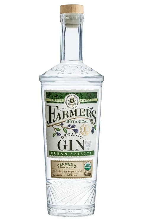 Farmers Small Batch Organic Gin 750ml