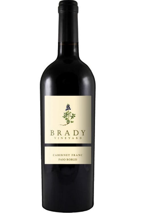 Brady Vineyard Paso Robles 2021 Cabernet Franc 750ml