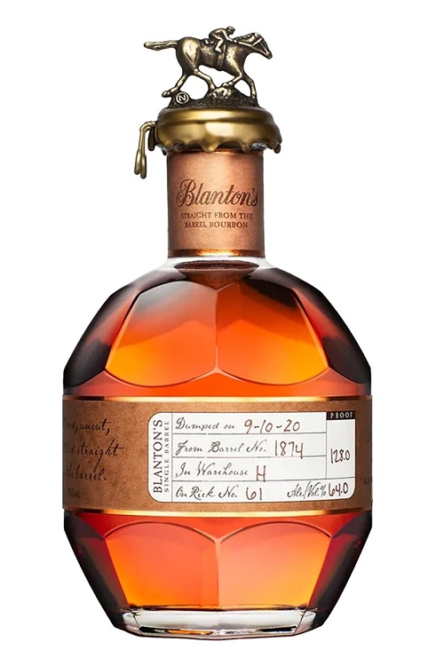 Blantons Straight from the Barrel Bourbon Whiskey 750ml