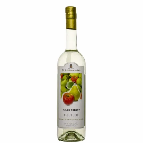 Deitillerie Kammer-Kirsch Black Forest Obstler Apple Pear Brandy 750ml