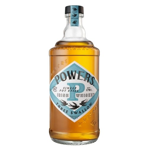 Powers Three Swallow Single Pot Still  Irish Whisky 750ml