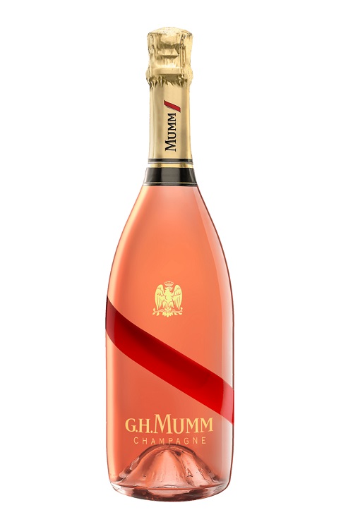 G. H. Mumm Cordon Rouge Brut Rose Champagne 750ml