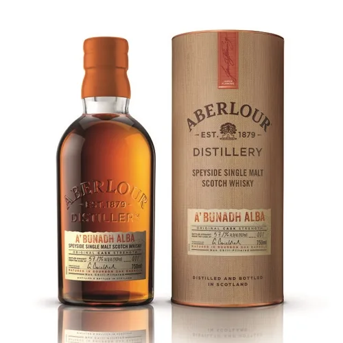 Aberlour A'Bunadh Alba Cask Strength Single Malt Scotch Whisky 750ml