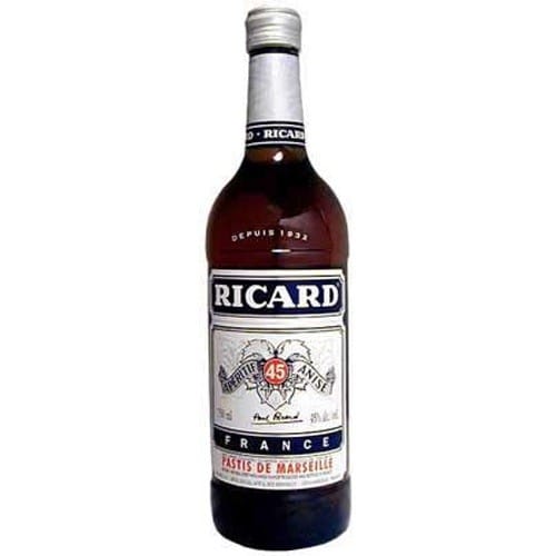 Ricard Pastis De Marseille Anise Liqueur 750ml