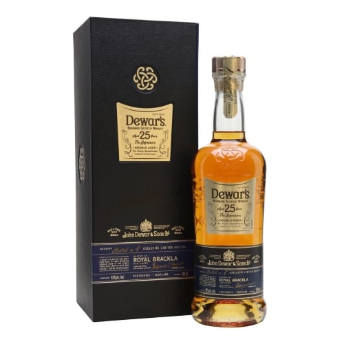 Dewars 25Yr The Signature Double Aged Blended Scotch Whisky 750ml