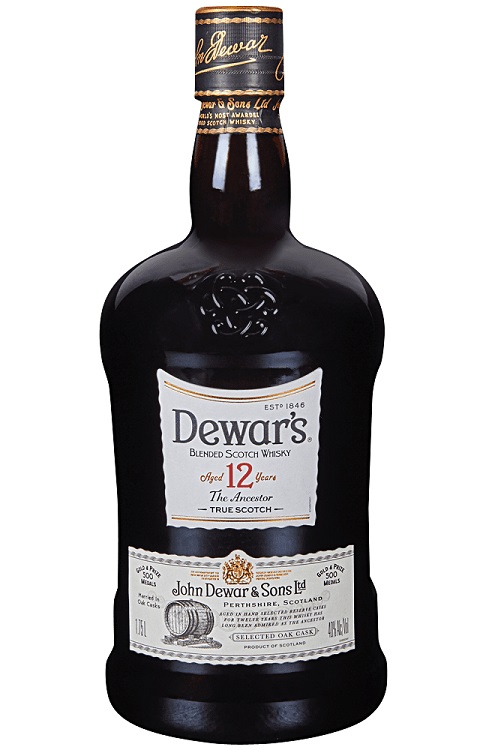Dewars 12Yr Blended Scotch Whisky 1.75L
