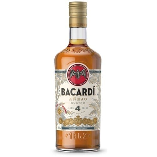 Bacardi 4Yr Anejo Rum 750ml