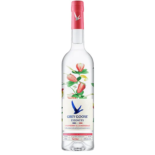 Grey Goose Essences Strawberry and Lemongrass Vodka 750ml