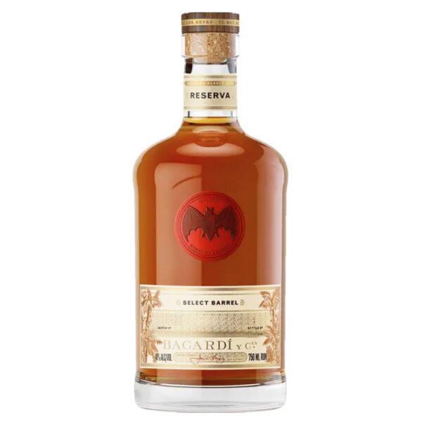 Bacardi Reserva 8Yr Barrel Select Rum 750ml
